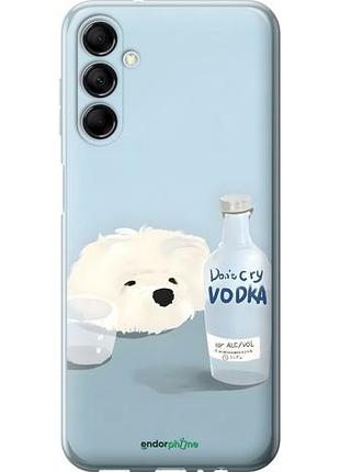 Чехол на samsung galaxy m14 m146b пес водка