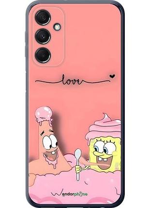 Чехол на samsung galaxy m34 5g спанч боб, sponge bob самсунг м34 5г
