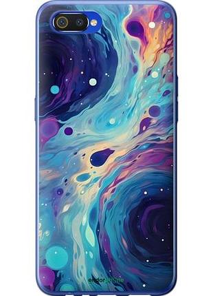Чохол на realme c2 арт акварель