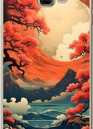 Чохол на samsung galaxy a9 a9000 природа японії