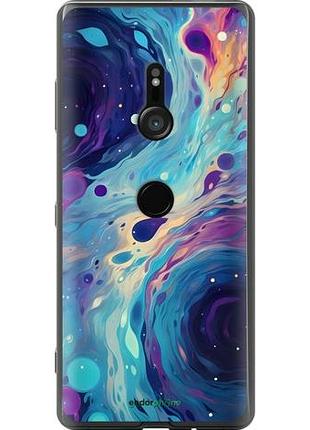 Чехол на sony xperia xz3 h9436 арт акварель сони эксперия хз3 х9436