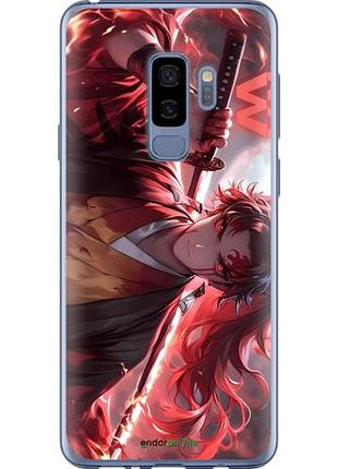 Чехол на samsung galaxy s9 plus аниме самурай самсунг с9 плюс