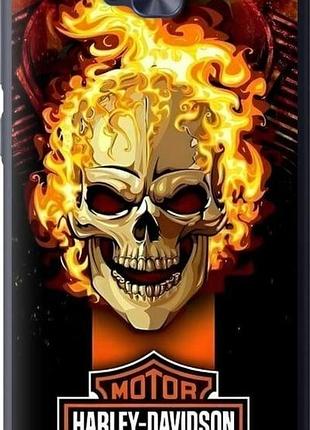 Чехол на asus zenfone 4 selfie / zd553kl харлей девидсон асус зенфоне 4 селфие / зетд553кл