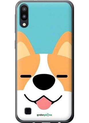 Чехол на samsung galaxy m10 забавный корги самсунг м10