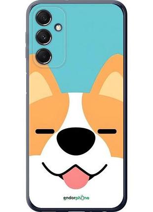 Чехол на samsung galaxy m34 5g забавный корги самсунг м34 5г