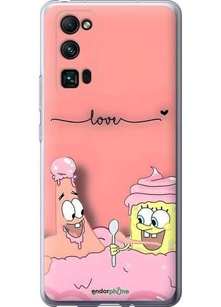 Чехол на huawei honor 30 pro спанч боб