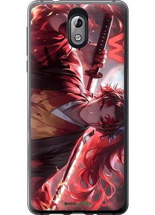 Чохол на nokia 3.1 аніме воїн