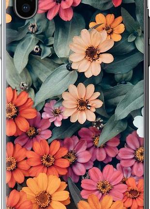 Чехол на iphone x beauty flowers "4050u-1050-10746"