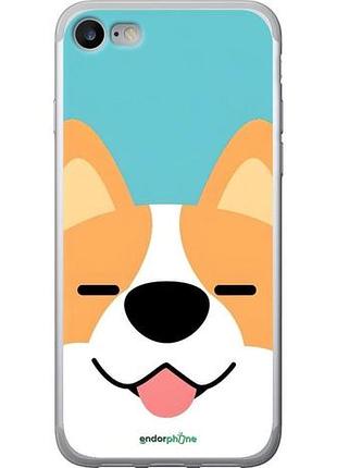 Чехол на iphone 8 забавный корги айфон 8