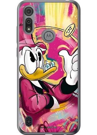 Чехол на motorola e6s скрудж макдак моторола е6с