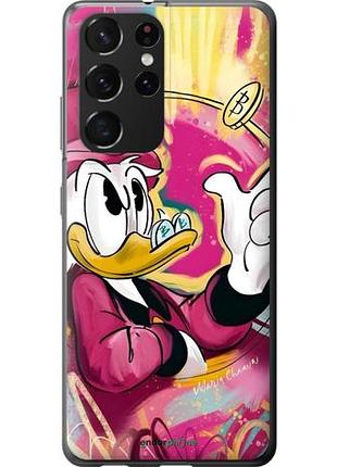 Чехол на samsung galaxy s21 ultra (5g) скрудж макдак самсунг с21 ультра (5г)