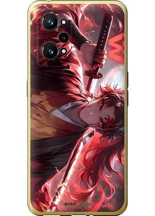 Чехол на realme gt neo 3t аниме воин