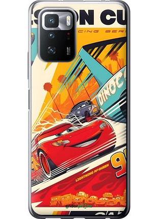 Чехол на xiaomi poco x3 gt тачки