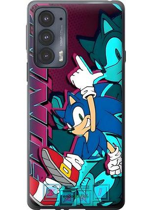 Чехол на motorola edge 20 соник sonic моторола эдж 20