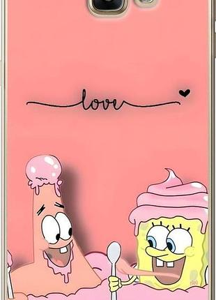 Чехол на samsung galaxy a9 a9000 спанч боб, sponge bob самсунг а9 а9000