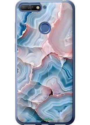 Чехол на huawei honor 7c мрамор хуавей хонор 7с