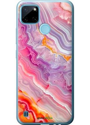Чехол на realme c25y мрамор 2 риалми с25у2