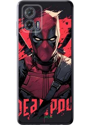 Чехол на motorola g73 дэдпул, deadpool моторола г73
