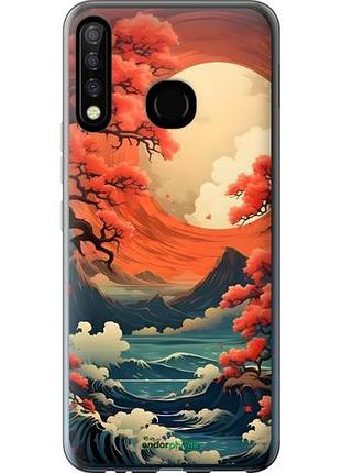 Чохол на tecno camon 12 cc7 природа японії