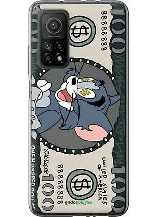 Чехол на xiaomi mi 10t pro том и джерри сяоми ми 10т про