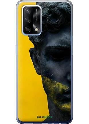 Чехол на oppo a74 статуя арт оппо а74