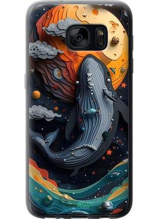 Чехол на samsung galaxy s7 g930f кит в космосе