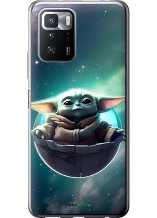 Чехол на xiaomi poco x3 gt малыш йода, грогу сяоми поко х3 гт