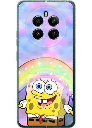 Чехол на realme 12+ спанч боб, sponge bob риалми 12+