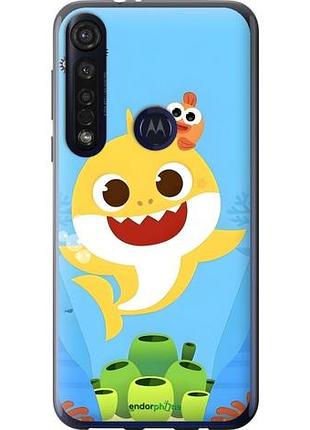 Чехол на motorola g8 plus бейби шарк моторола г8 плюс
