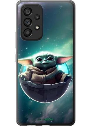 Чехол на samsung galaxy a53 a536e малыш йода, грогу самсунг а53 а536е