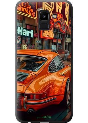 Чехол на samsung galaxy j6 2018 порше самсунг й6 2018