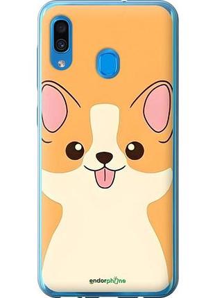 Чехол на samsung galaxy a20 2019 a205f милый пес самсунг а20 2019 а205ф