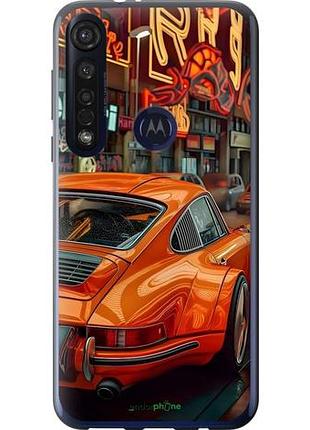 Чехол на motorola g8 plus порше моторола г8 плюс