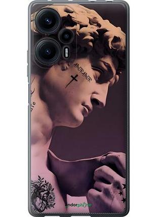 Чехол на xiaomi poco f5 давид тату сяоми поко ф5