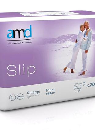 Підгузки для дорослих amd slip maxi x-large 20 шт.
