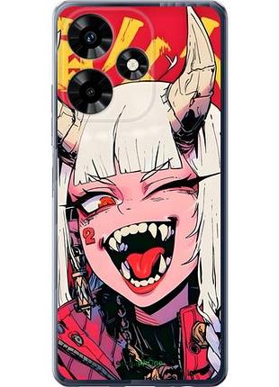 Чехол на infinix hot 30 аниме демон