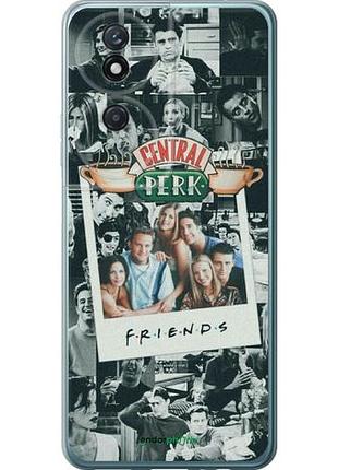 Чехол на huawei honor play 50 plus друзья friends хуавей хонор плей 50 плюс