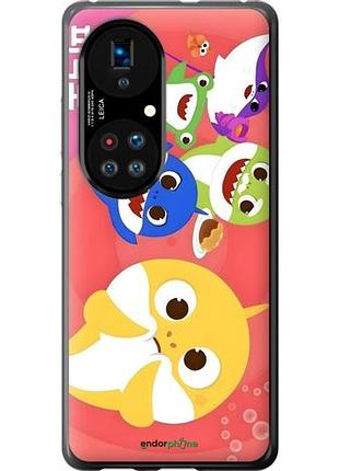 Чехол на huawei p50 бейби шаркс