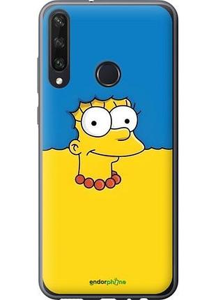 Чехол на huawei y6p мардж флаг украины хуавей у6p