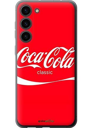 Чехол на samsung galaxy s23 plus кока кола самсунг с23 плюс