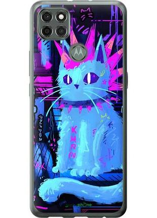 Чехол на motorola g9 power кот панк моторола г9 повер