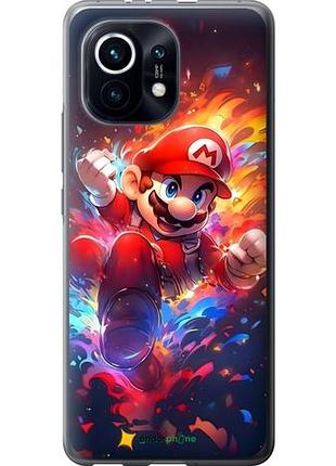 Чохол на xiaomi mi 11 супер маріо