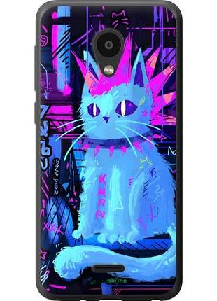 Чехол на meizu c9 кот панк