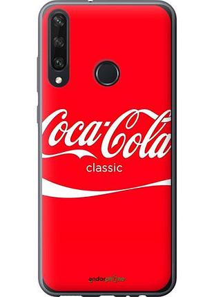 Чехол на huawei y6p кока кола