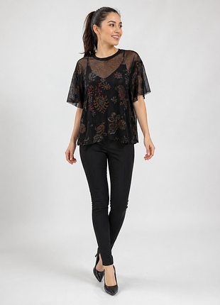 Футболка сетка zara,  s-m