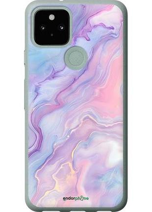 Чехол на google pixel 5 нежный мрамор гугл пиксель 5