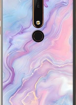 Чохол на nokia 6.1 ніжний мармур