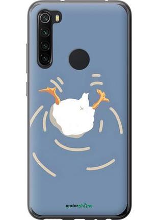 Чохол на xiaomi redmi note 8 гусак пірнає