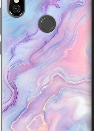 Чехол на xiaomi redmi note 6 pro нежный мрамор сяоми редми ноут 6 про