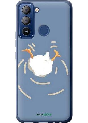 Чехол на tecno pop 5 lte bd4 смешная утка, гусь текно поп 5 лте бд4